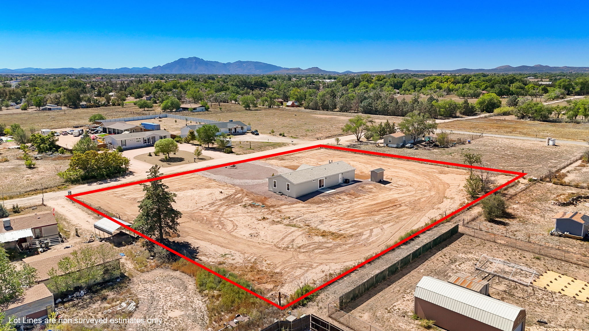 Aerial Back Lot Lines