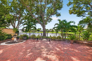Courtyard 1 of 2 - DUSK CONVERSION & Virtual staging