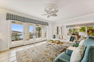 Living Room with Intracoastal Views