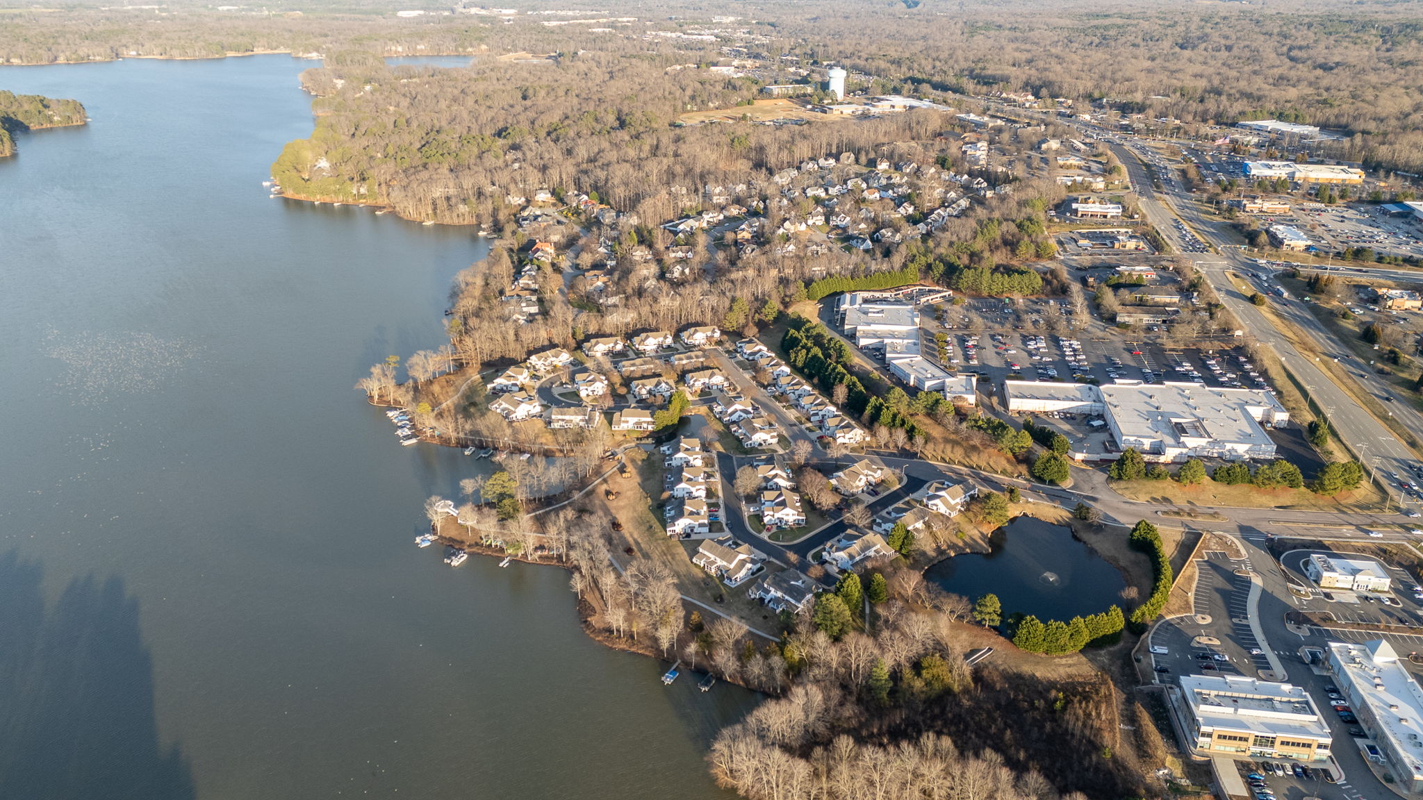 Waterfront on the Swift Creek Reservoir