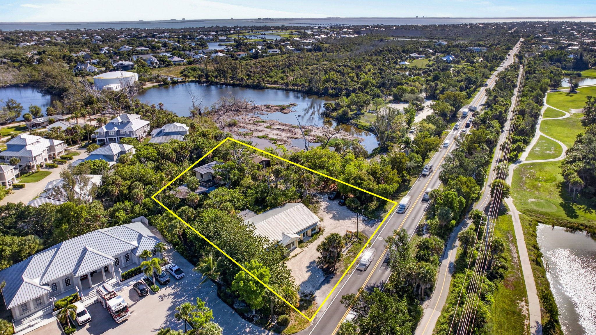 Aerial 9 -Lot Lines
