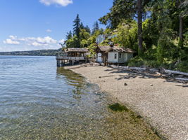 Looking towards the boat house