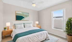 Bedroom 2 - Virtually Staged