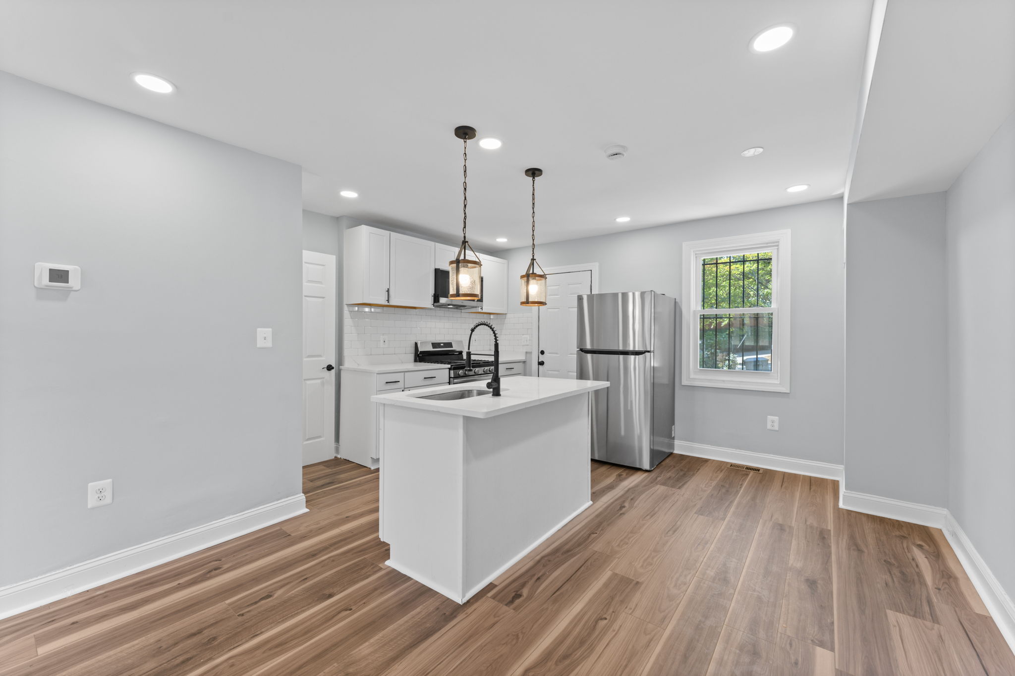 Kitchen and Dining Area