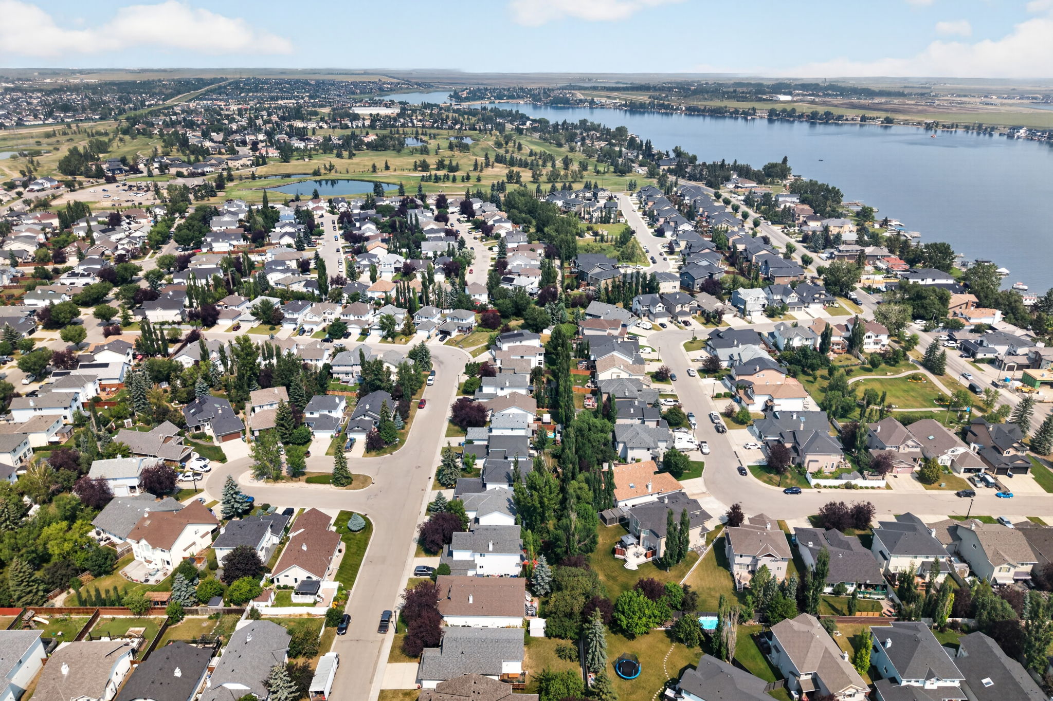 Steps from the shores of Chestermere Lake