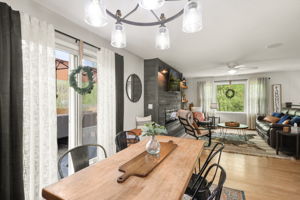 Dining area and great room!