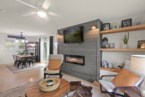 Great Room and dining area