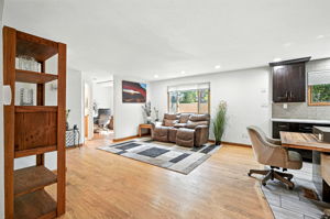 Family Room adjacent to kitchen