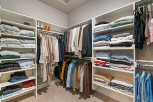 Primary Walk-in Closet