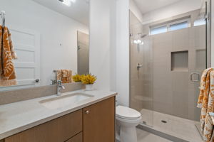 Bathroom adjacent to bedroom #4