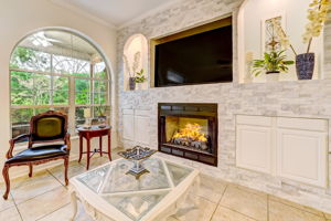 Family Room Gas Fireplace