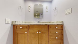Hallway Bathroom