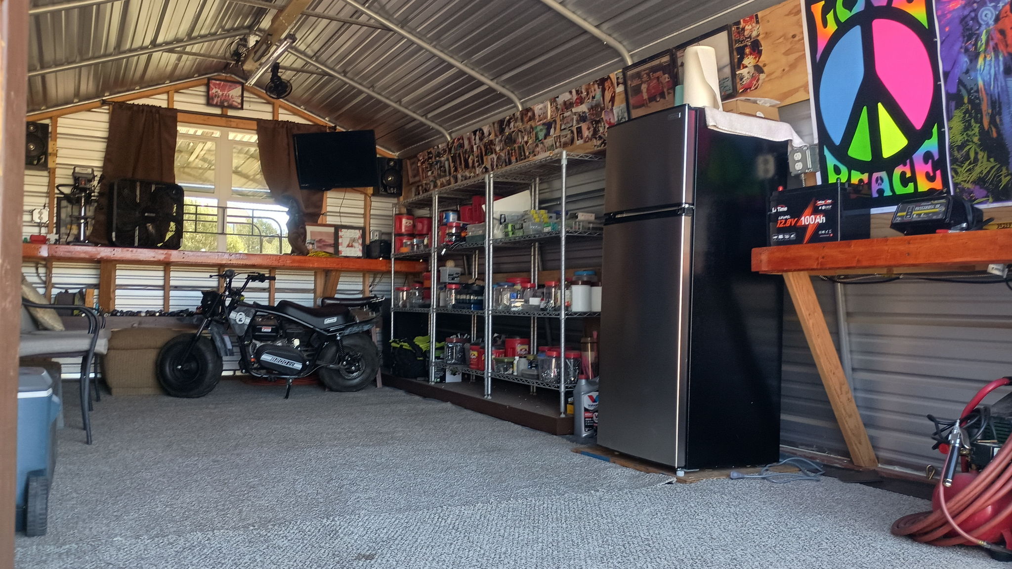 Interior 12'x20' Garage / Shop