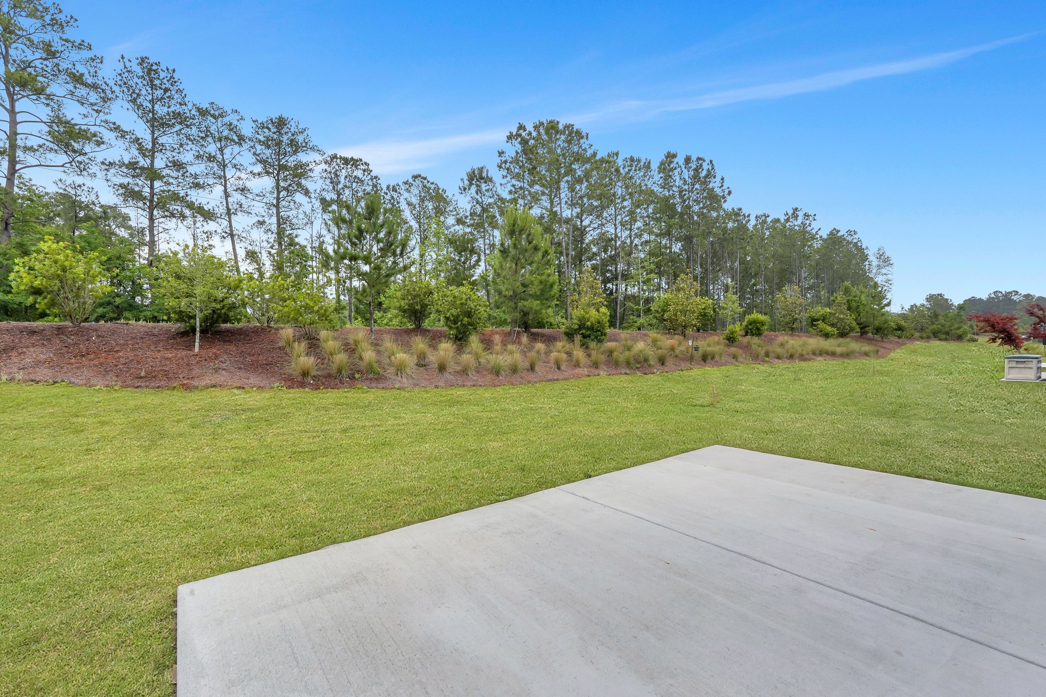 Enjoy Lowcountry Sunsets on this expanded uncovered patio
