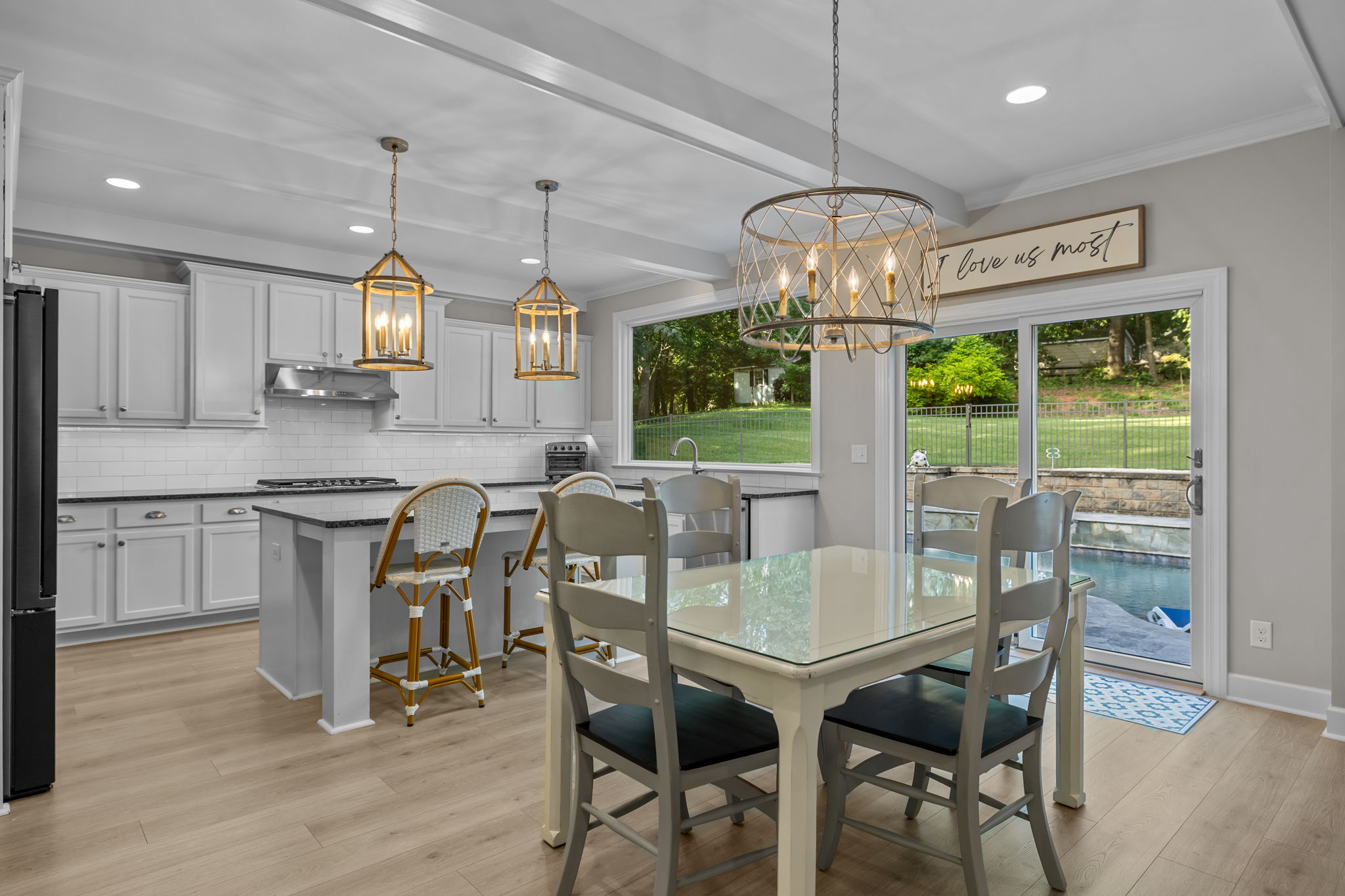 Perfect informal dining area