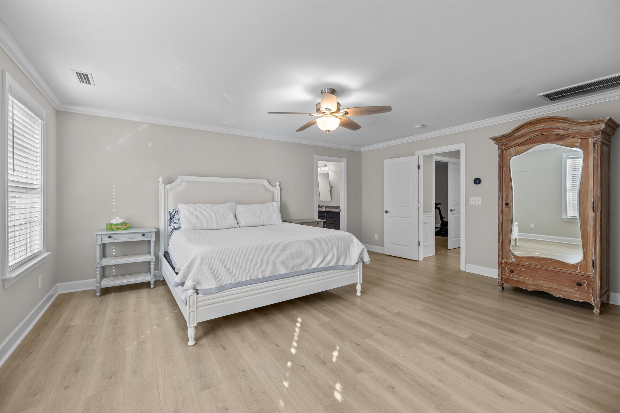 Spacious and  serene private suite