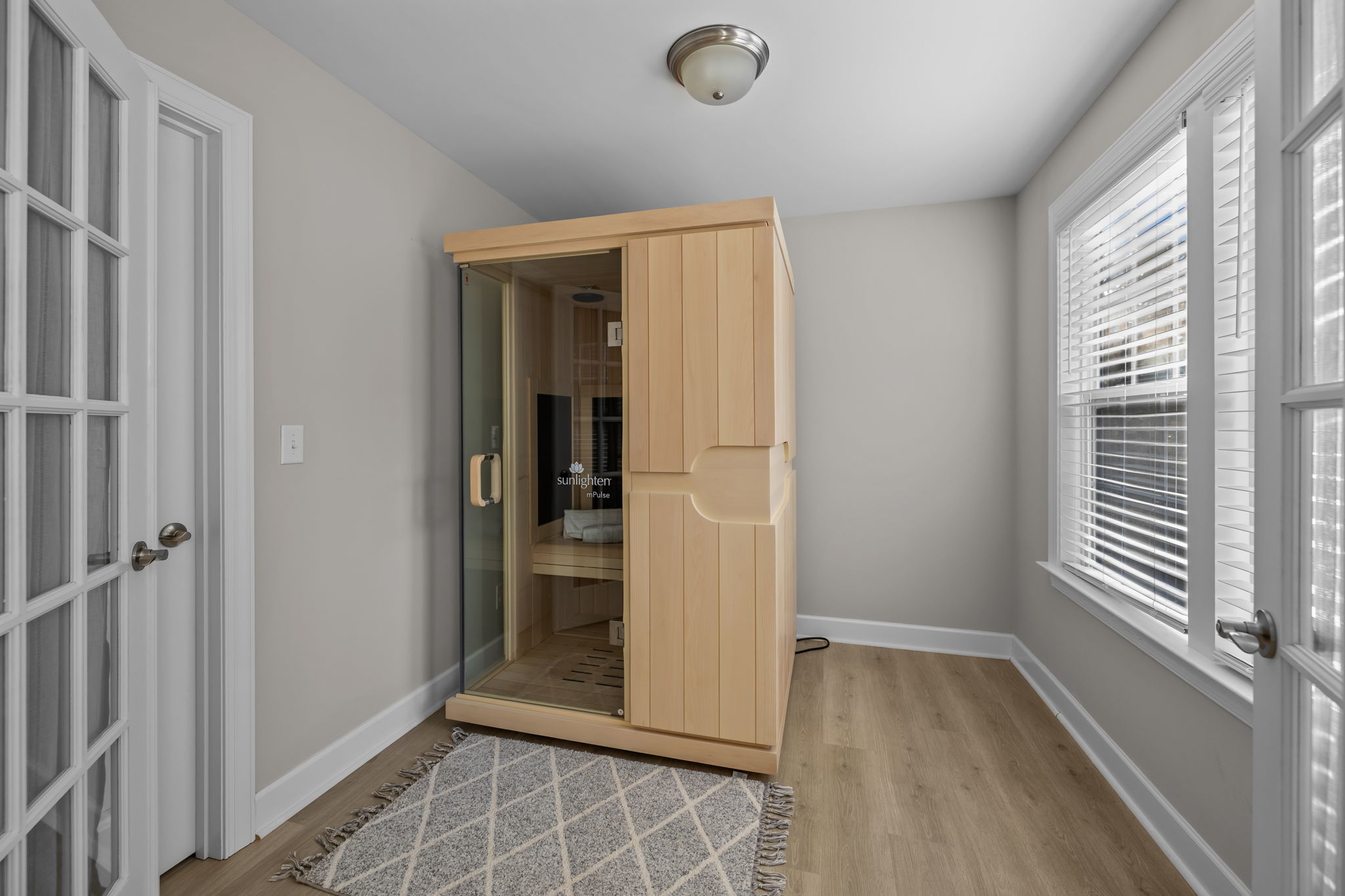 Private flex space in Primary bedroom