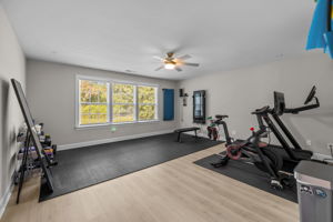 Family room on second level