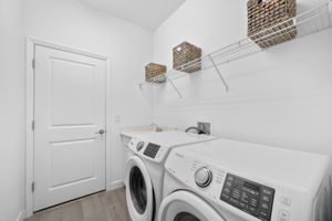 Laundry Room Leads to 3-Car Garage