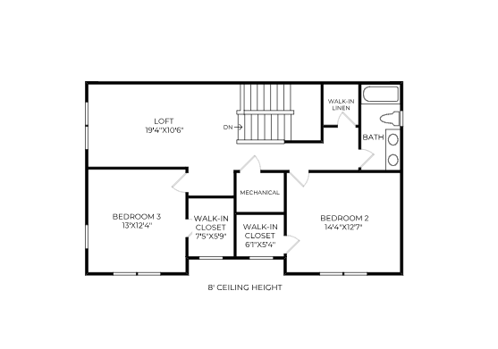 Floorplan- 2nd floor