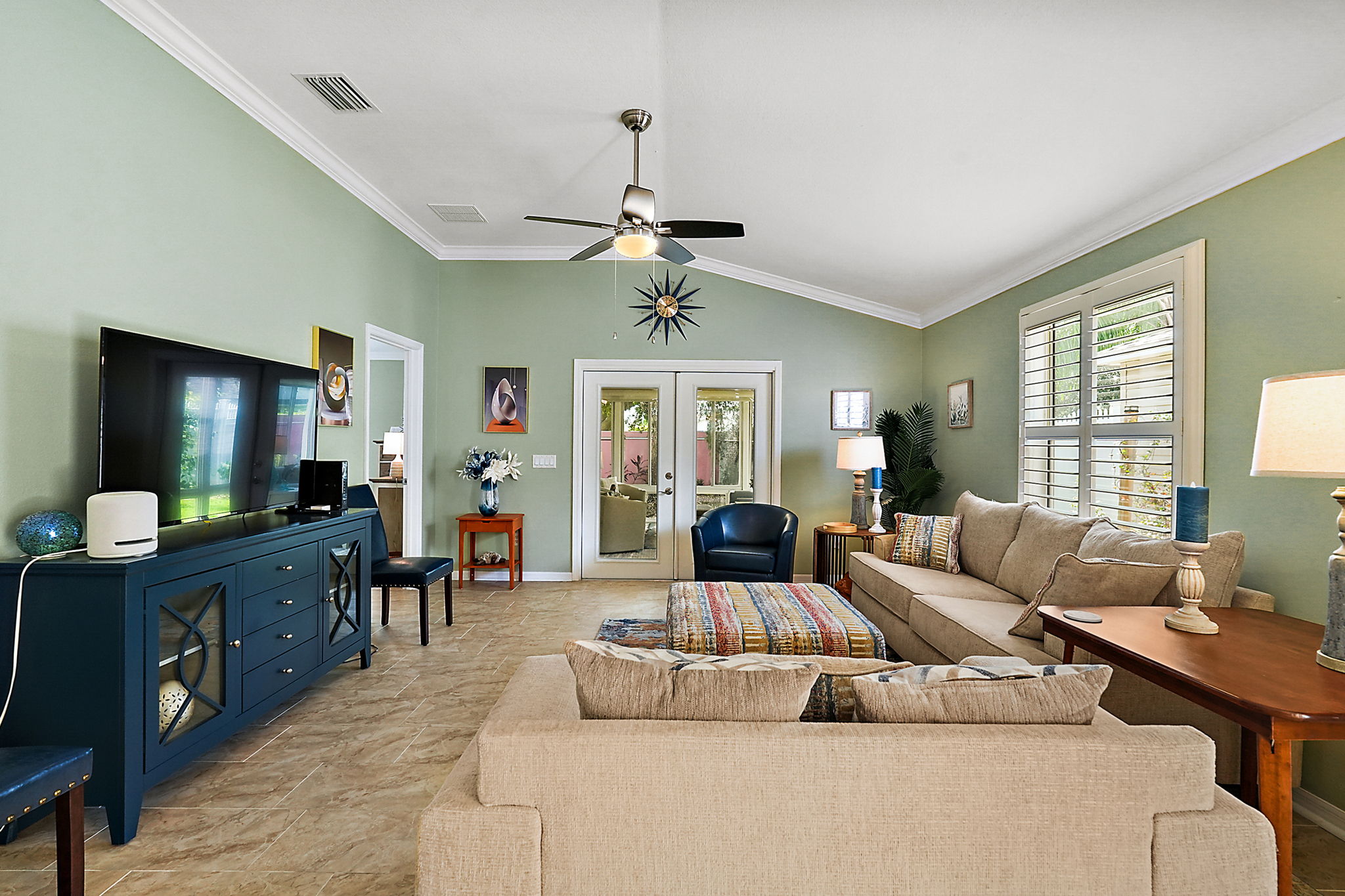 NEW FRENCH DOORS TO SUNROOM RETREAT