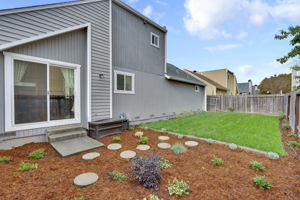 Spacious Freshly Landscaped Backyard