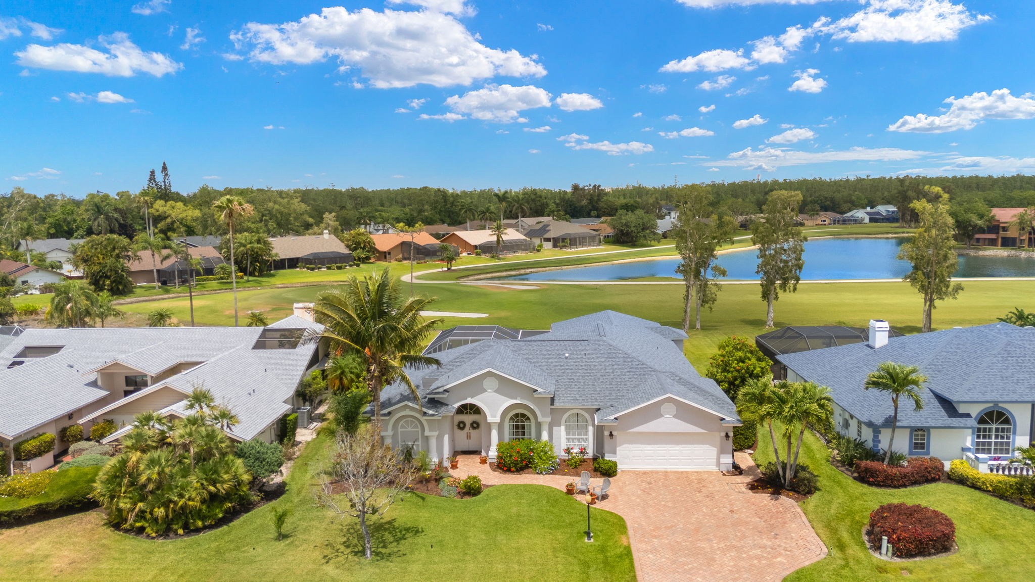 Aerial Front Exterior 2