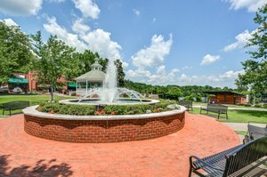 Welcome to downtown Woodstock...This is a green space area wherae  you can come to relax and enjoy the afternoon