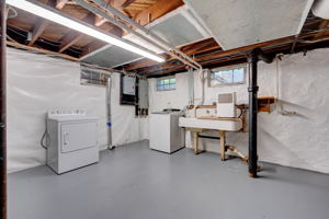 Basement Laundry