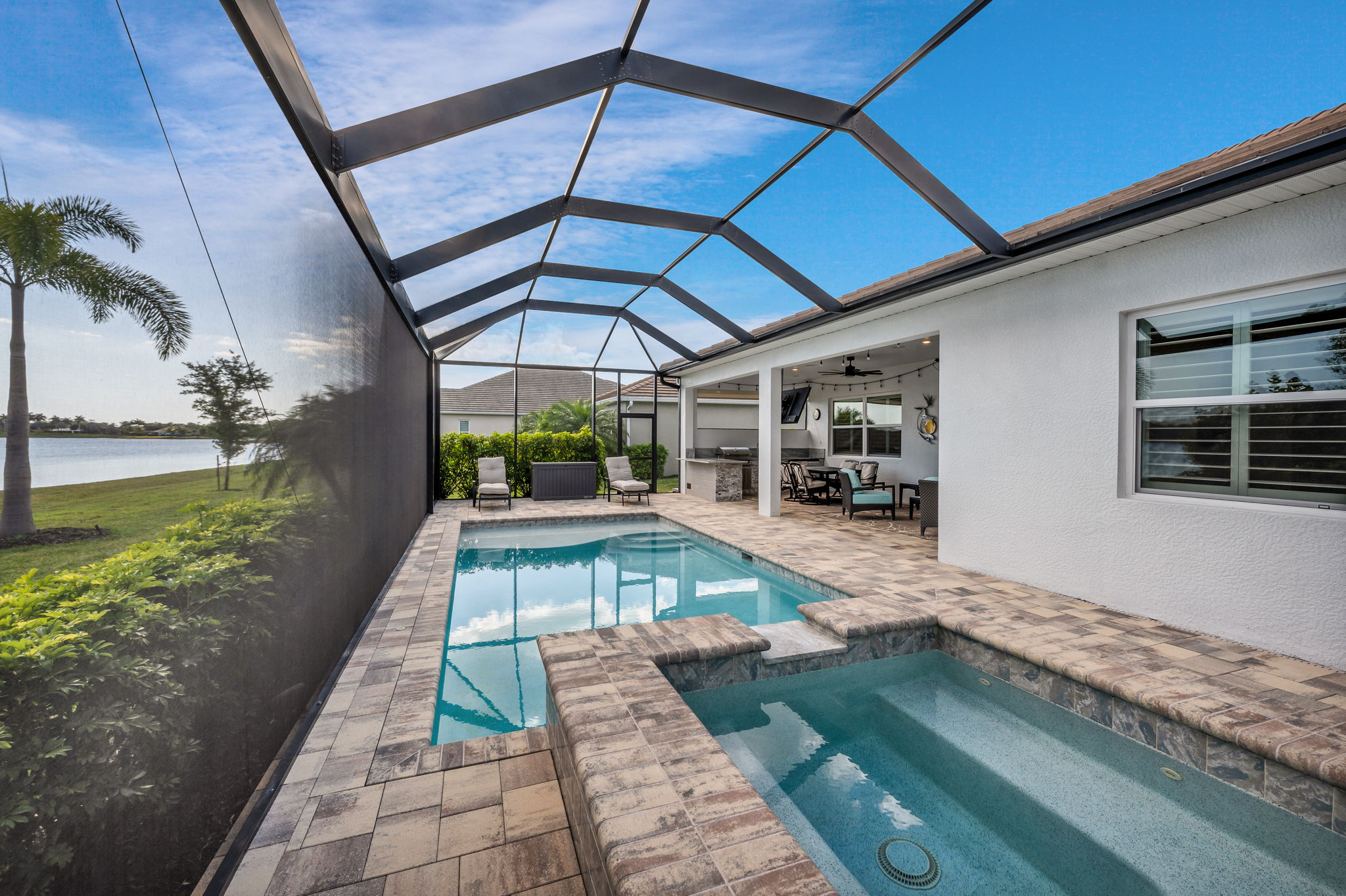 Lanai/Pool - Day w/ Southern Exposure