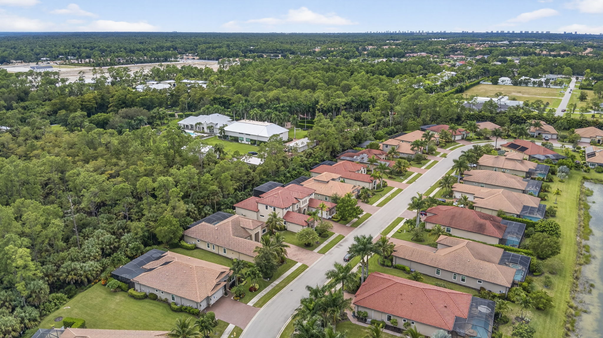 Aerial Front Exterior 2