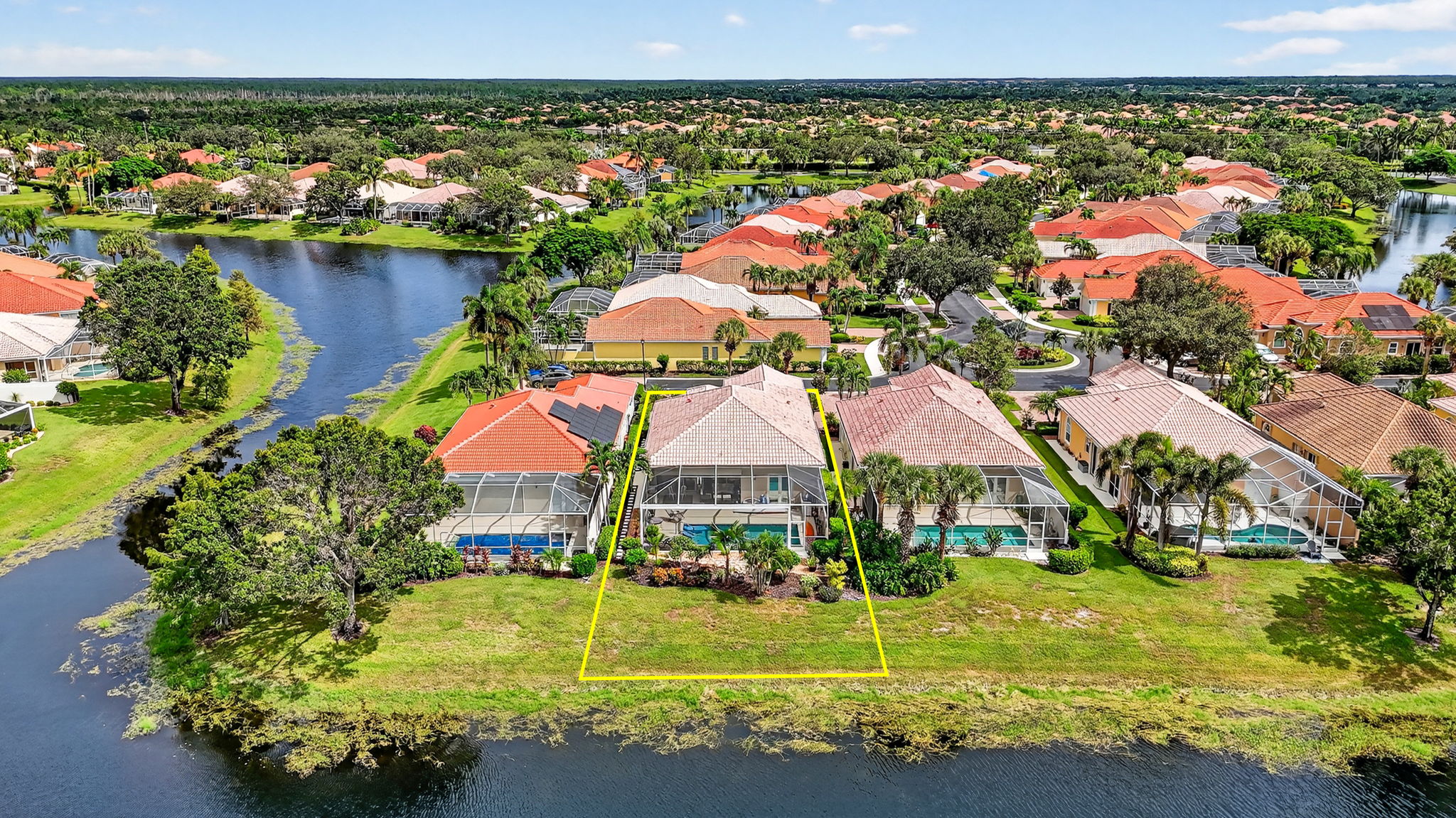 Aerial Rear Exterior 1 - lot lines