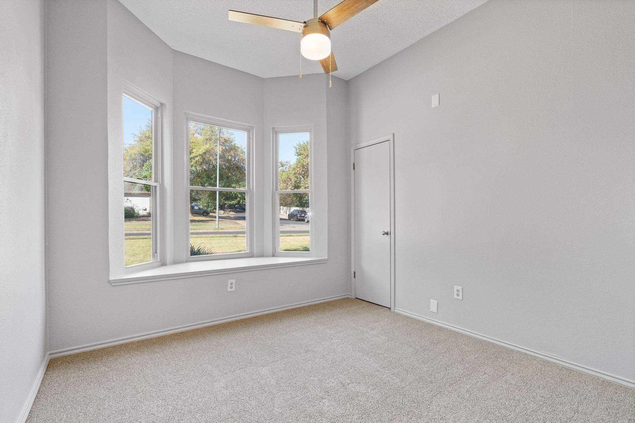 Bedroom 2 Bay window with window seat