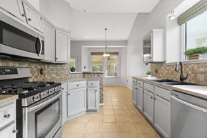 Kitchen with Recent New Appliances