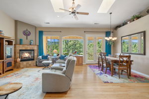 Living Room and Dining Room
