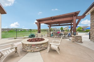 Cluhouse Pool and Fire Pit