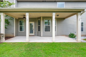 Covered Patio & with all this rain perfect for you.
