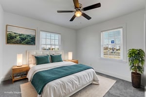 Bedroom 1 virtually staged