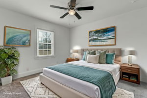 Bedroom 2 virtually staged