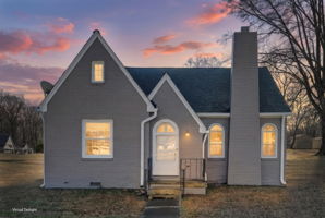 Front of Home Virtual Twilight