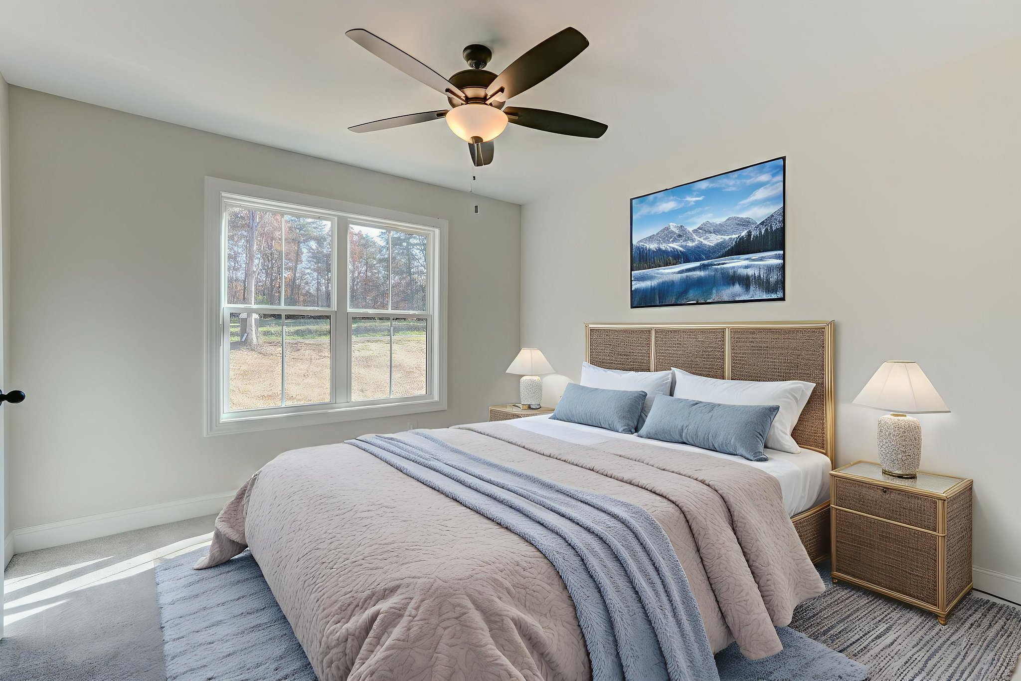 Bedroom 3 virtually staged