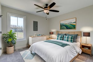 Bedroom 2 virtually staged