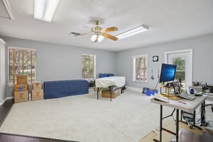 Converted garage is now a Family Room