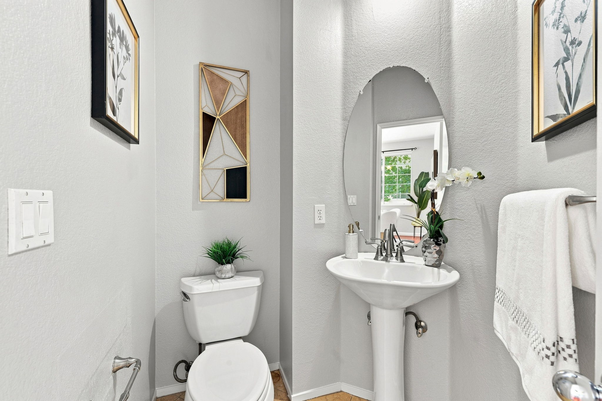 Hallway Half Bathroom