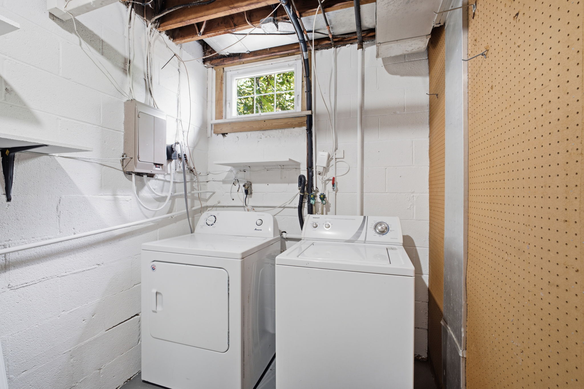 Separate laundry room