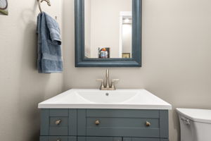 Freshly updated vanity