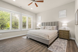 Private primary retreat on greenbelt