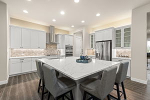 Top tier spacious kitchen
