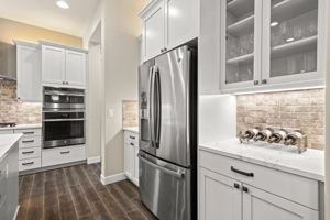 High end appliances and wine storage