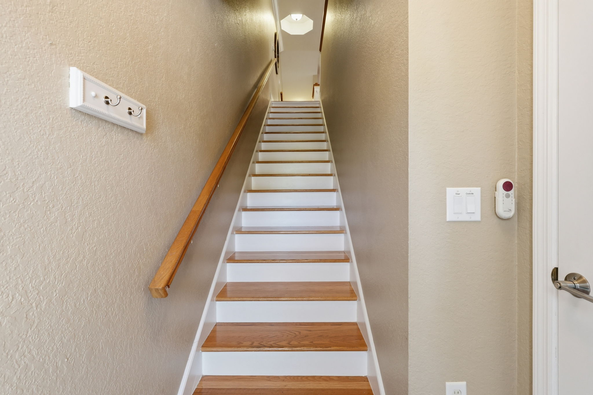 Wood stairs to the 2nd Floor Landing